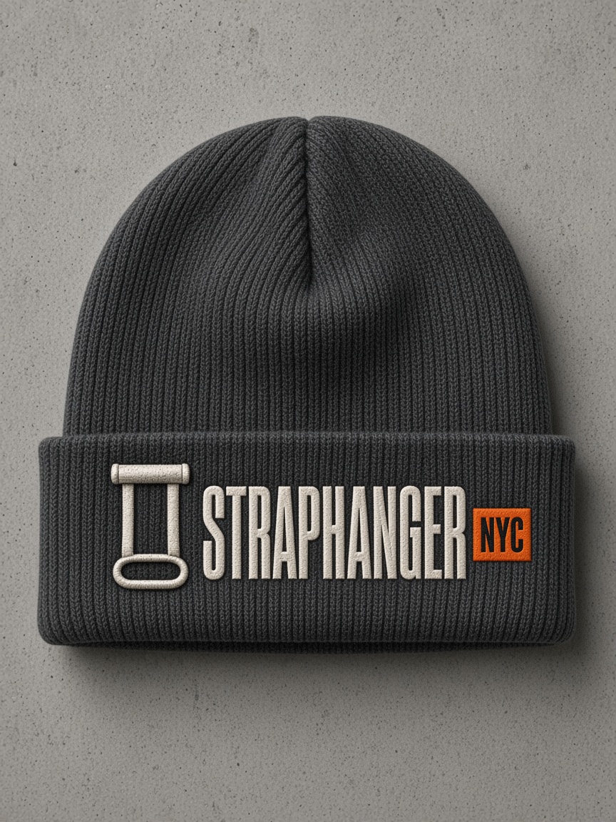 Tunnel Beanie in charcoal