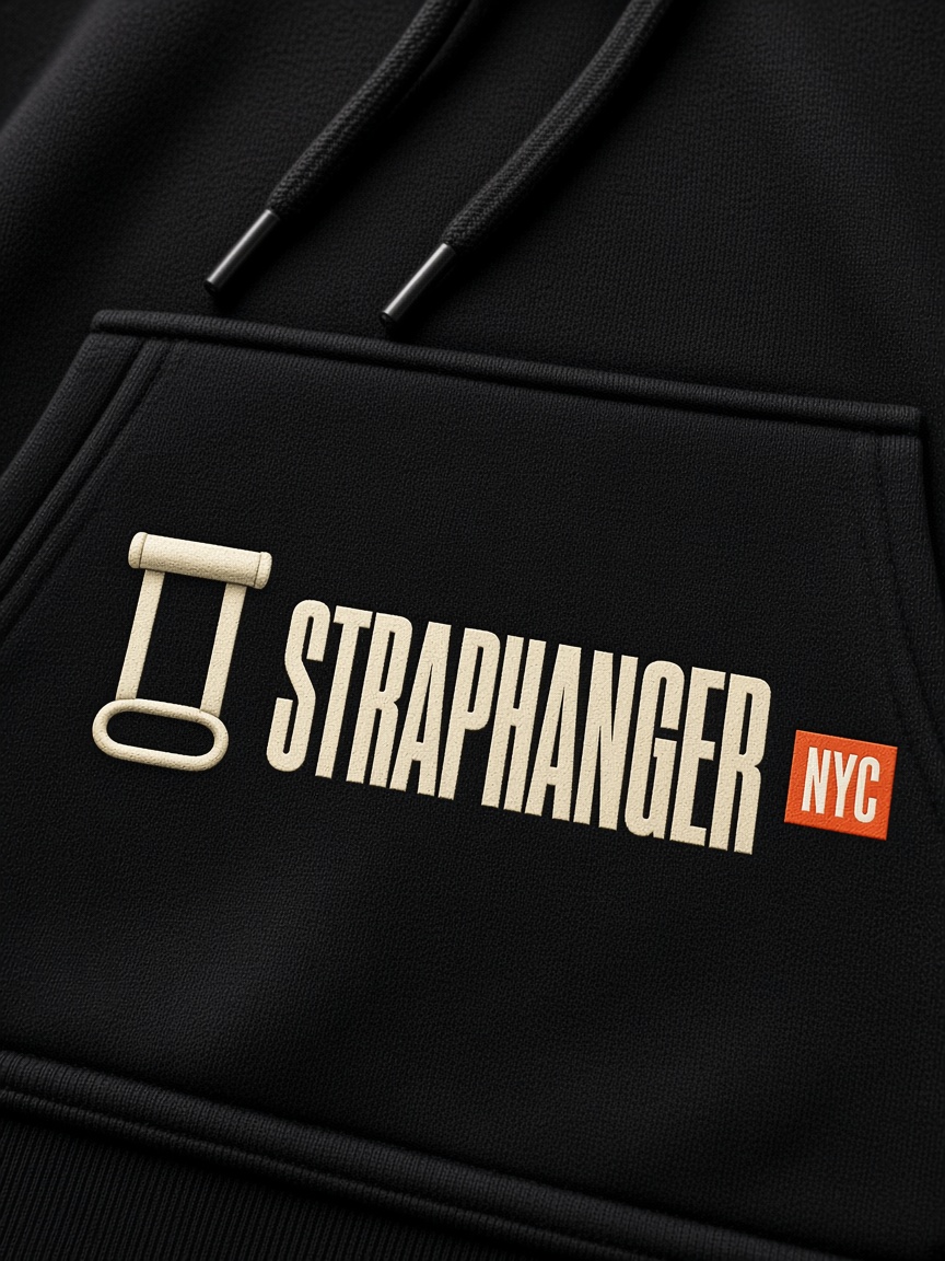 Delayed Hoodie pocket detail