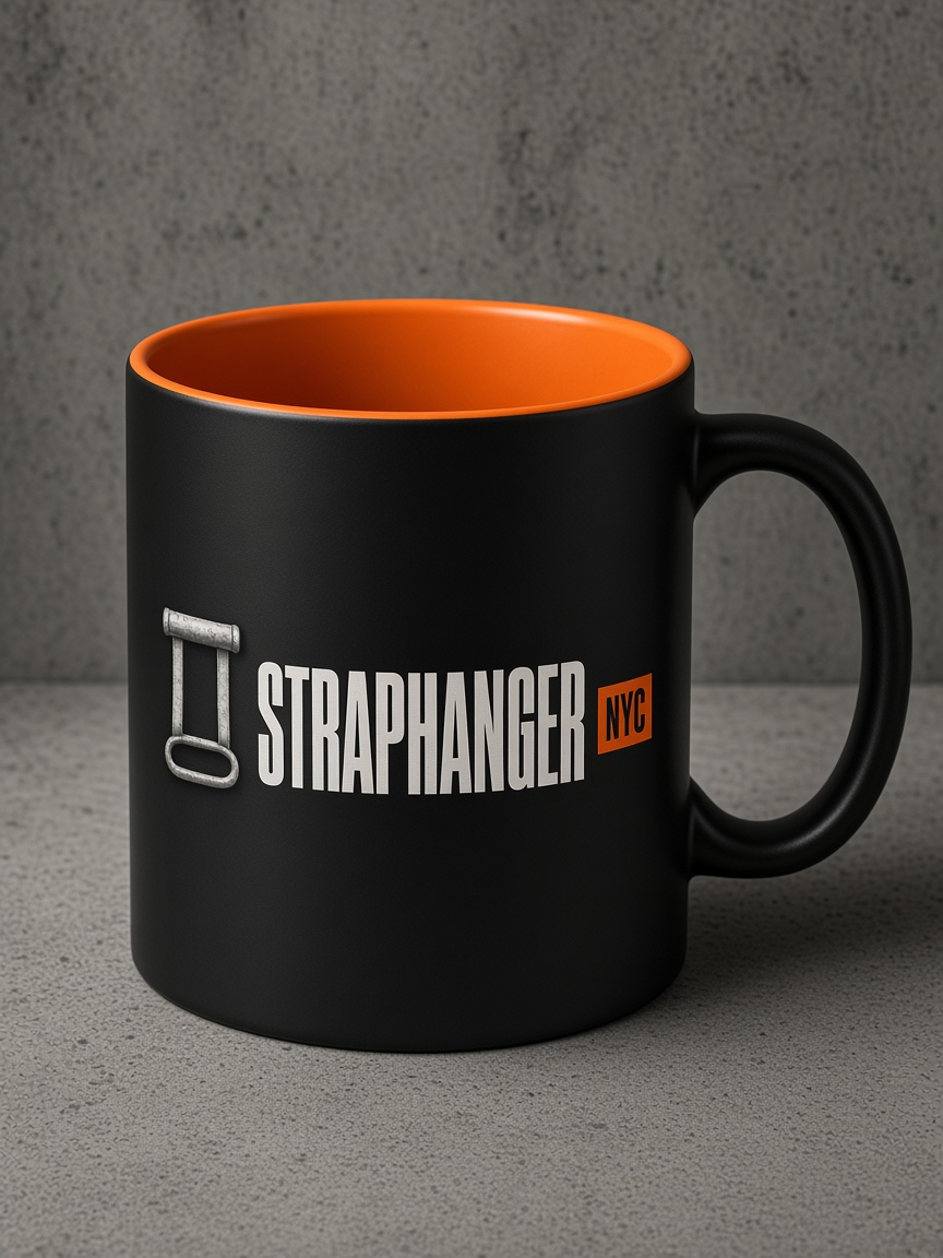 Coffee Cart Mug with signal interior