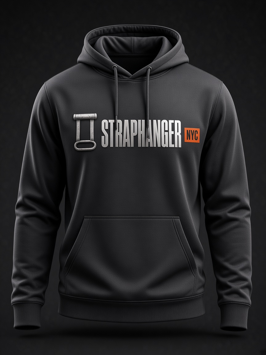 Night Owl Hoodie in charcoal